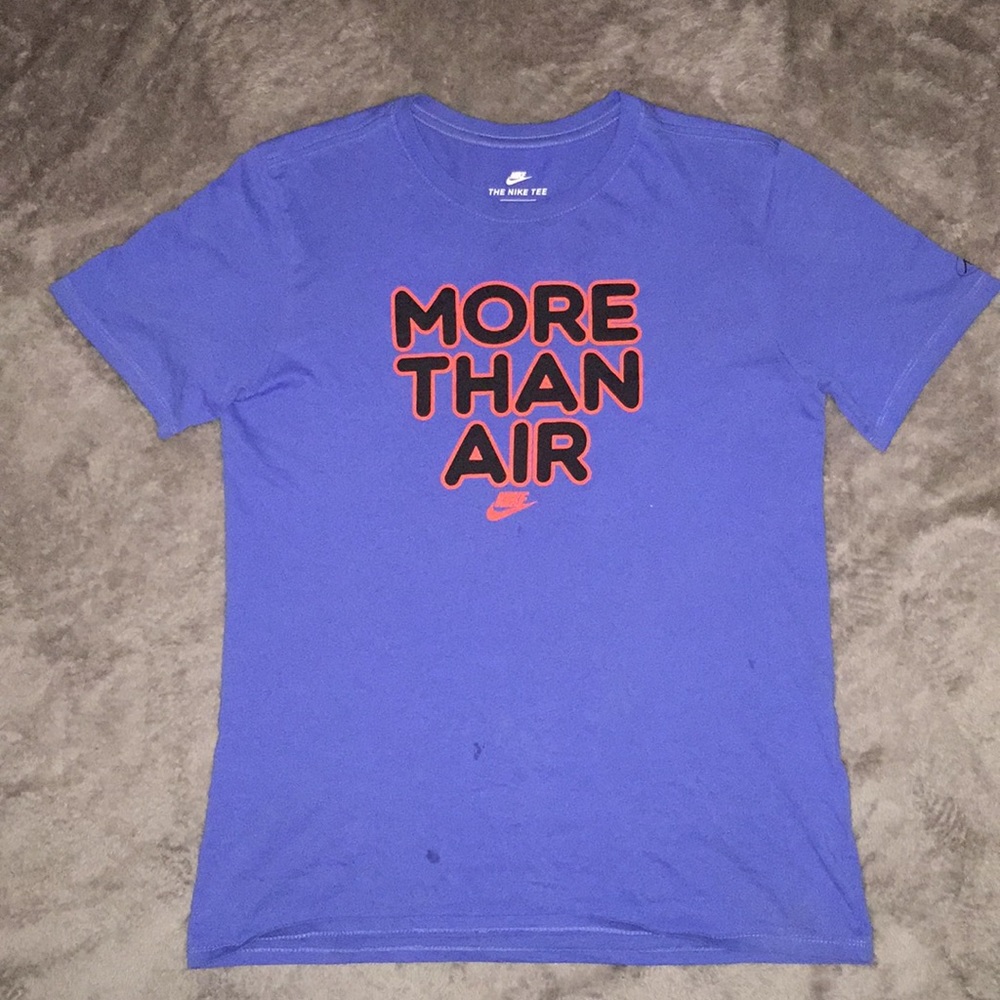 Nike “more than air” shirt